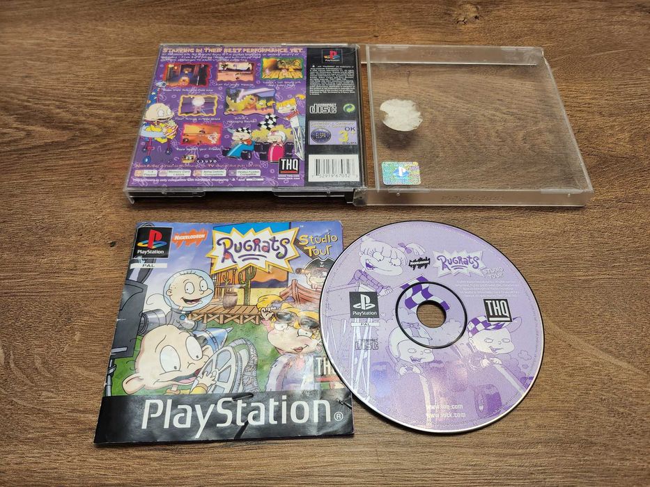 PSX Playstaion 1 Rugrats Studio Tour Angielska