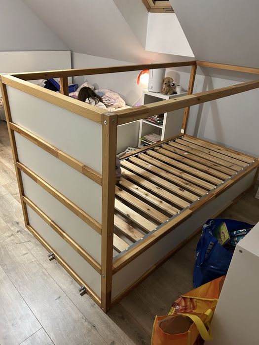 Łóżko piętrowe Ikea Kura