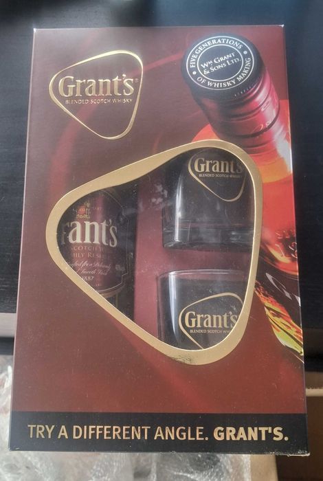Grant’s Blended Scotch Whisky zestaw prezentowy