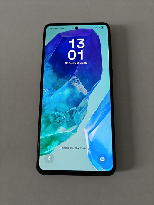 Samsung M55 5G 8/256GB bateria 5000mAh 12M Gwarancji