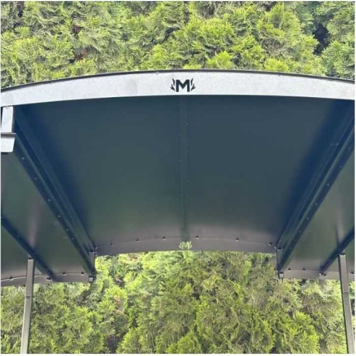 Надійний мангал з дахом на 12 шампурів