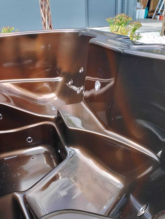 Balia Ogrodowa CUBA Dwie Leżanki – 200×200 cm | Hydromasaż + Aeromasaż Hot TUB Bania