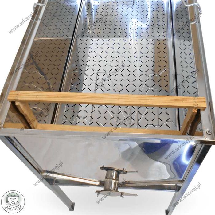 Atest PZH Stół do odsklepiania ramek 1,5m Dadant Nierdzewny z SITEM