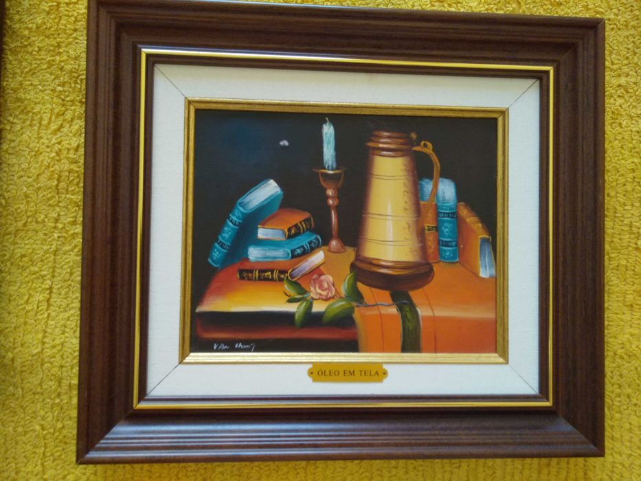 Van Hunt Original Pintor fal.em 1910
Pintura Óleo sobre tela, assinada