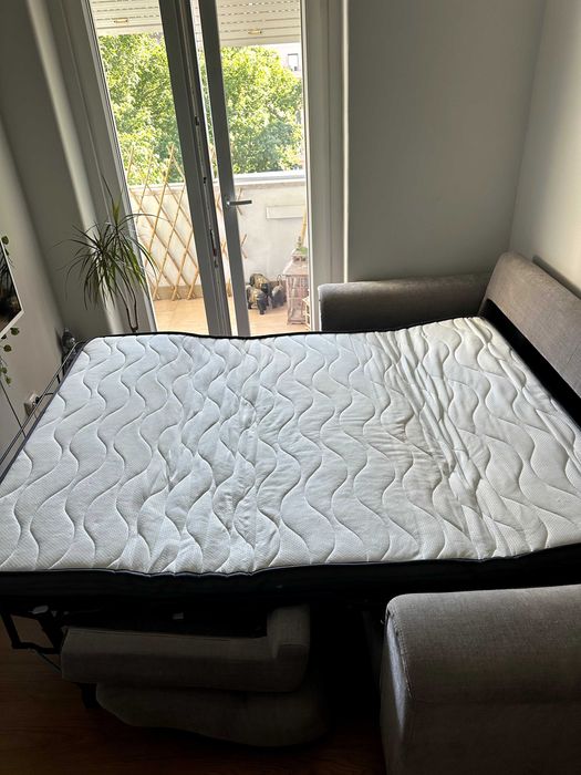 Sofá-Cama de 3 Lugares Ródano
