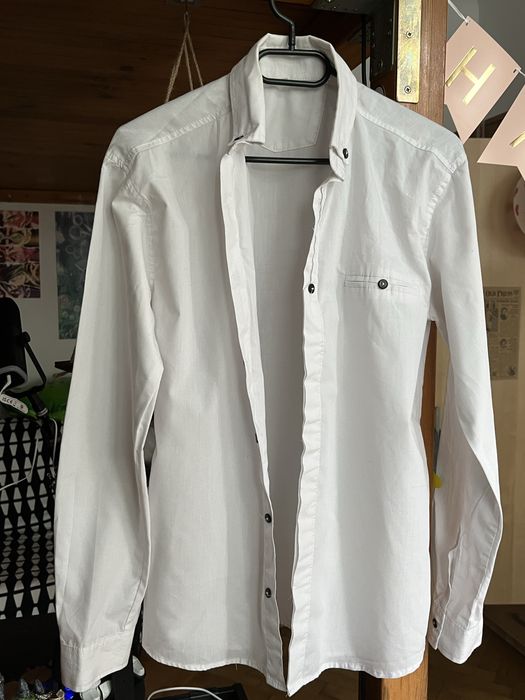 Підліткова рубашка біла шкільна
