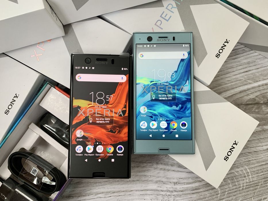 ꦿ Sony XZ1 Compact Silver/black - НОВІ Запаковані ‼️ xz2/xz3