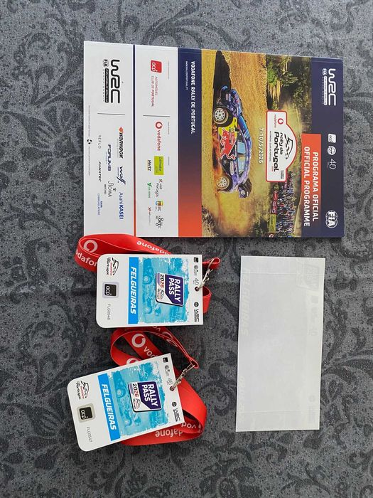 Vendo 2 Rally Pass 2026 - SS Felgueiras (Bilhetes Rally de Portugal WRC)