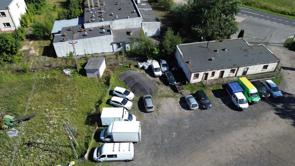 Plac handlowy utwardzony w Stolnie 2300 m² - przemysłowo usługowy - Widok 4
