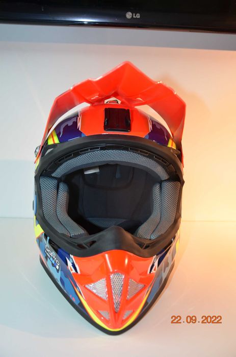 Kask IMX FMX-01 camo flo orange L