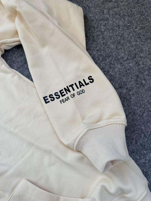 Hoodie Fear of God Essentials Bege - S