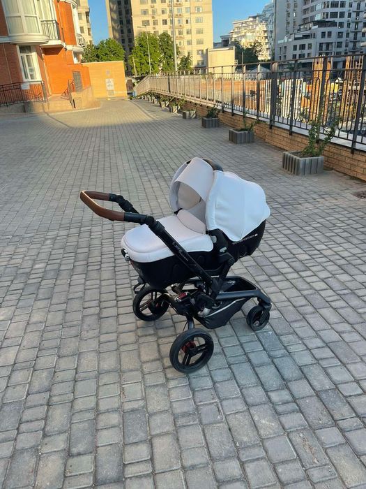 Коляска 2 в 1 Jane Rider Transporter 2 (бежевая). После 1 ребенка