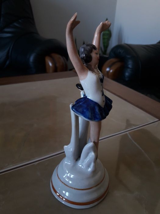 Porcelanowa baletnica w stylu art deco - Zygmunt Buksowicz