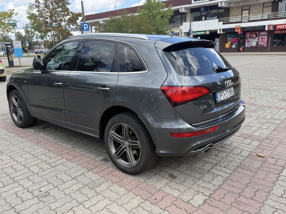 Audi Q5 2.0 TDI Polski Salon 190 KM quattro keyless go 3xS line S tronic 2016 – zadbane