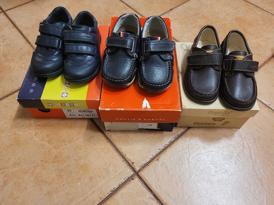 Sapatilhas de Criança (Novas e Com Pouco Uso) - Tamanhos 22 a 25