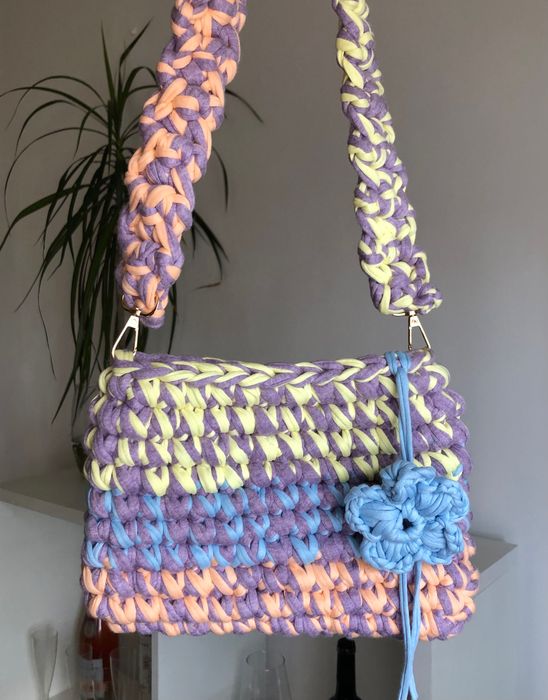 Bolsa de crochet