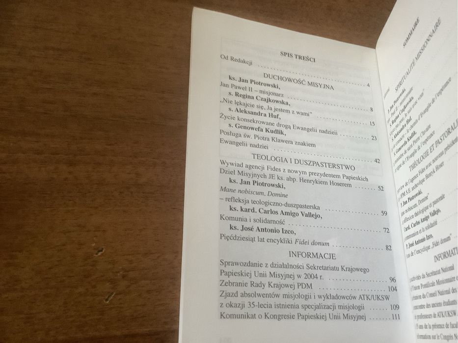 Swiatlo narodow Papieska unia misyjna
