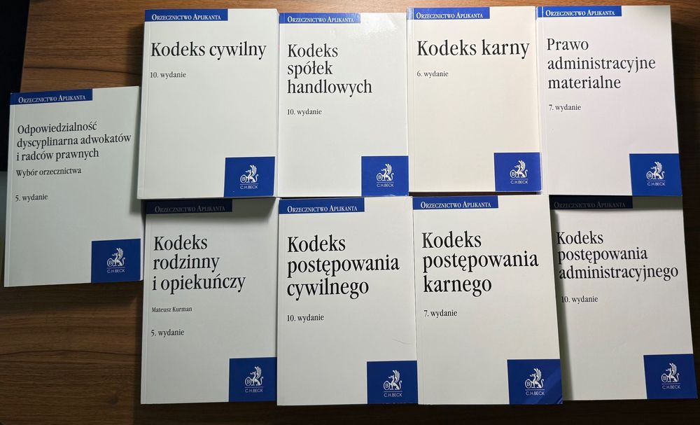 Orzecznictwo aplikanta komplet na egzamin