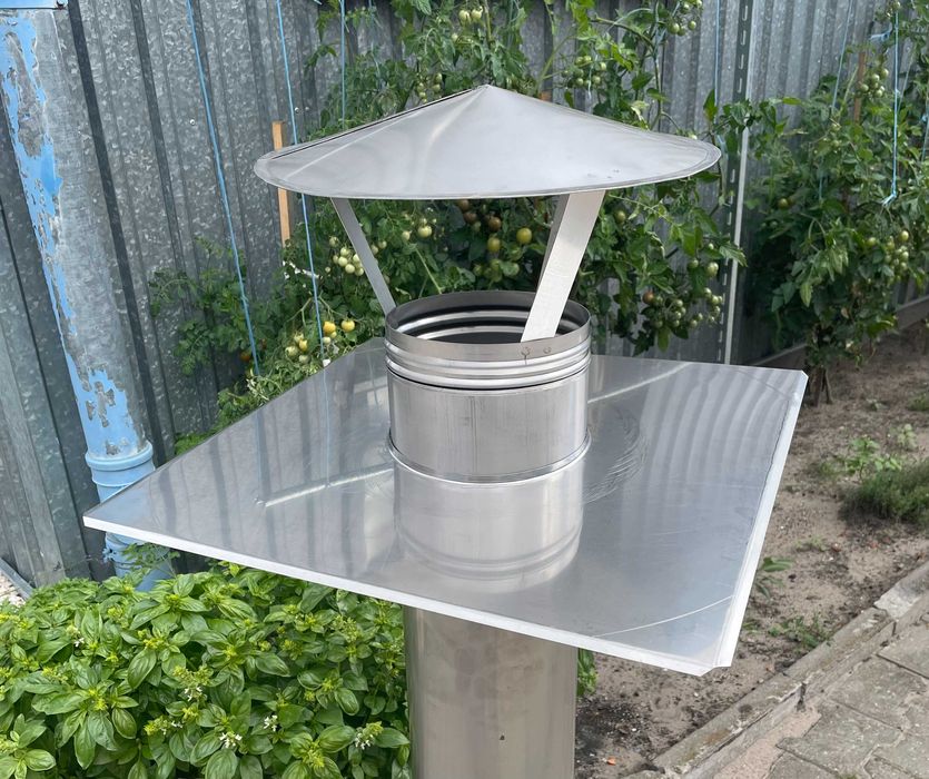 Wkłady kominowe w blachy KO 1.4404, 1.4828