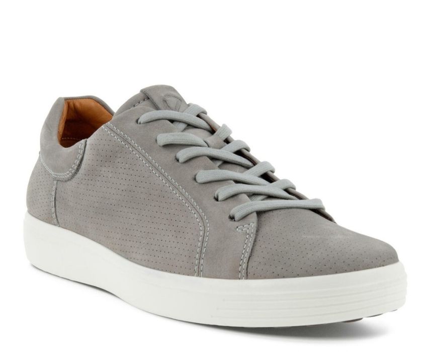 Чоловічі шкіряні кросівки "Ecco Soft 7"