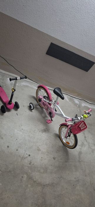 Venda de bicicleta + trotinete