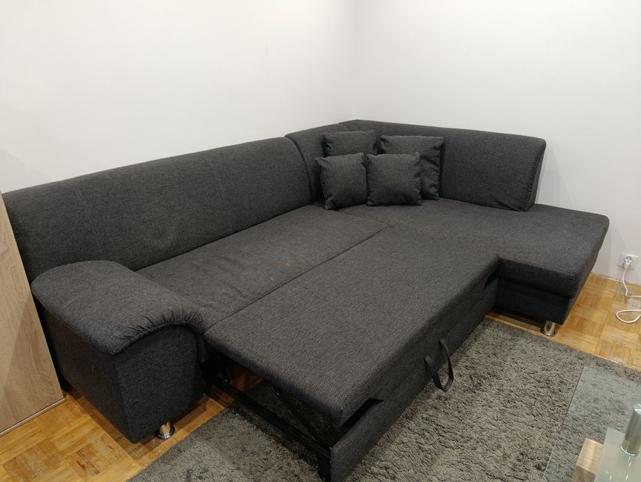 Narożnik z funkcją spania