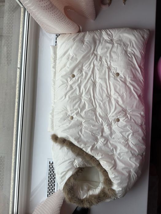 Зимовий Конверт в люльку для новонародженого