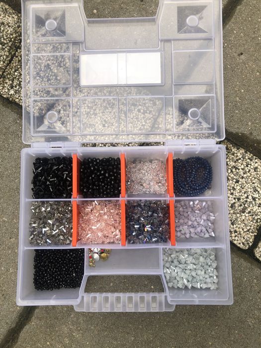 Zestaw koralików do robienia bizuterii