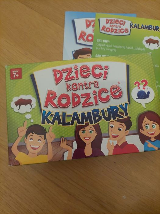 Kalambury dzieci kontra rodzice