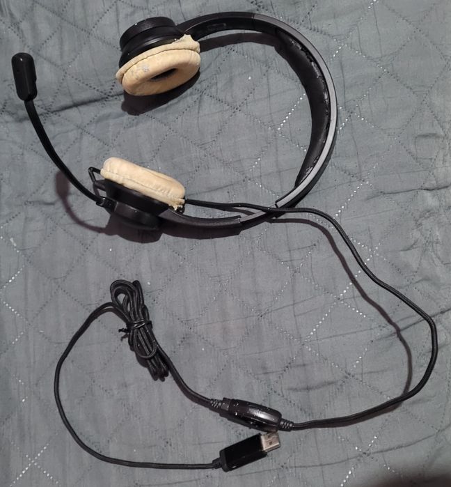 Auricular com fio headset