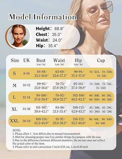 Nowy strój kąpielowy / kostium/ koszulka /majtki/ tankini !XXL! !3931!