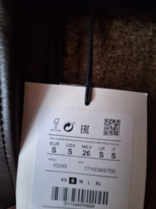 Kożuch Pull&Bear rozm s