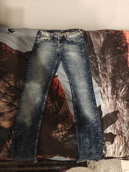 Spodnie damskie Jeansowe