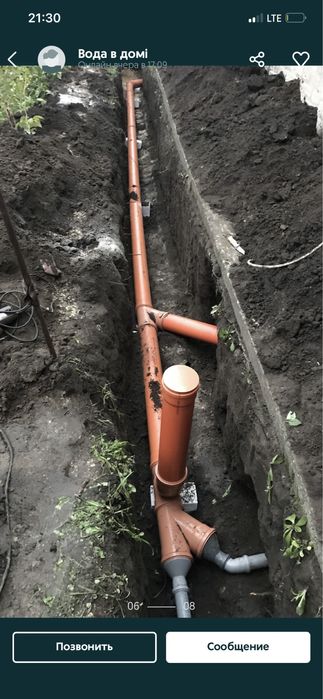 Проколы под дорогой(замена водопровода ,канализации )