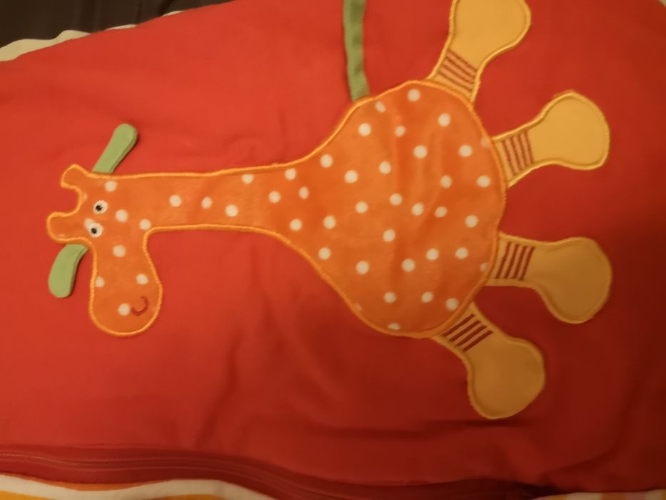 Saco de dormir baby como novo 80cm e 70cm