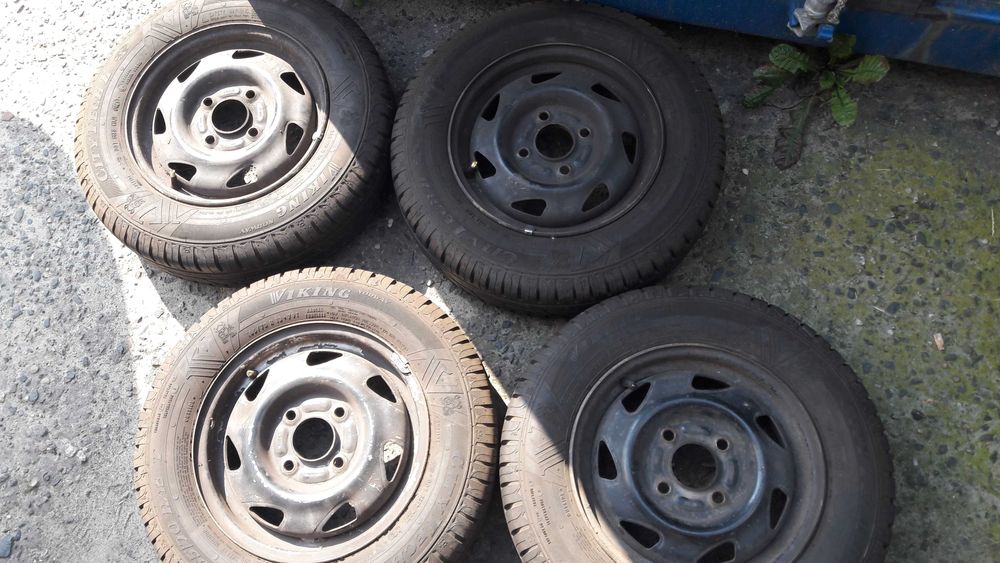 Koła kpl Ford Fiesta 5X13 4X108 ET48,5 165/70R13 Viking Citytech II