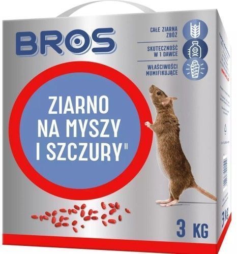 Bros - Ziarno Na Myszy I Szczury 3Kg