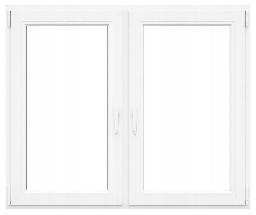 OKNO KacprzaK 120X130 OKNA PCV NOWE 1200x1300 Białe Lider Okna OLX