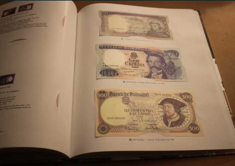 História de Portugal e do Escudo em Selos e Notas- Colecção Completa