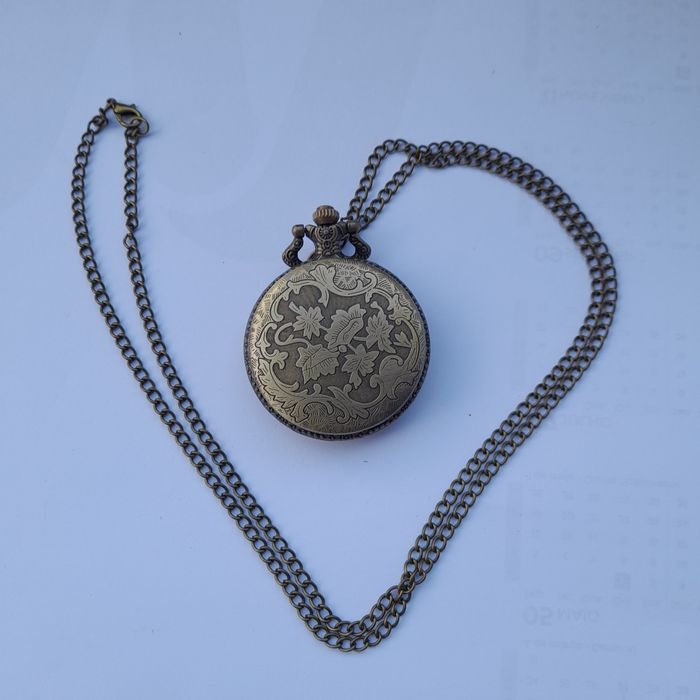 Relogio de bolso com corrente