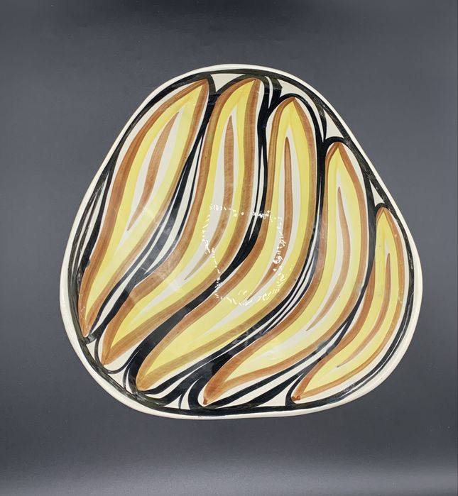 Patera Kosz na owoce Fajans Włocławek Jan Sowiński PRL pikasiak