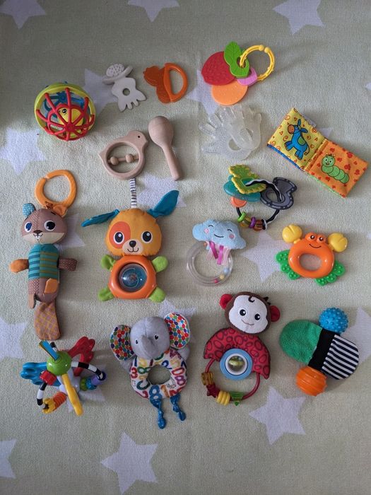 Бряскальця, погремушки, гризунки