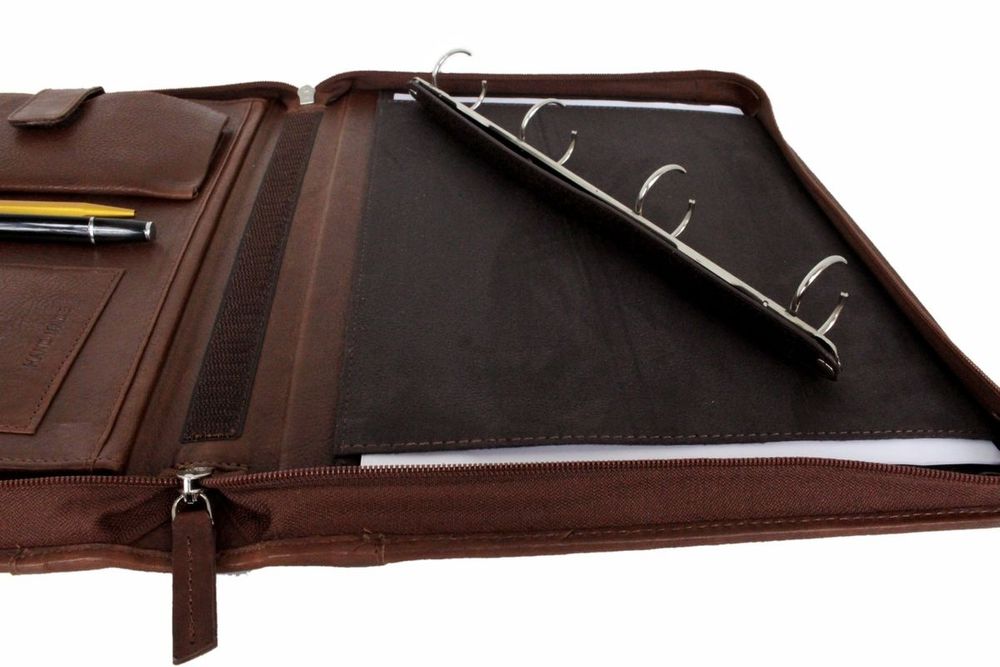 Teczka, aktówka, A4 skórzana, PREMIUM