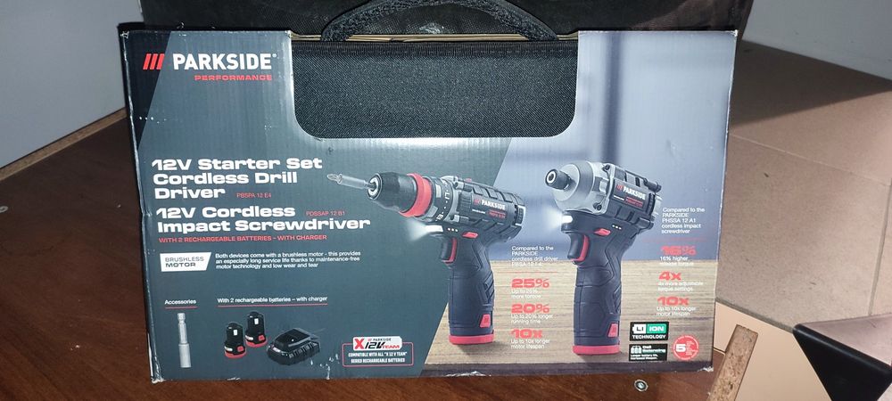 Zestaw parkside performance