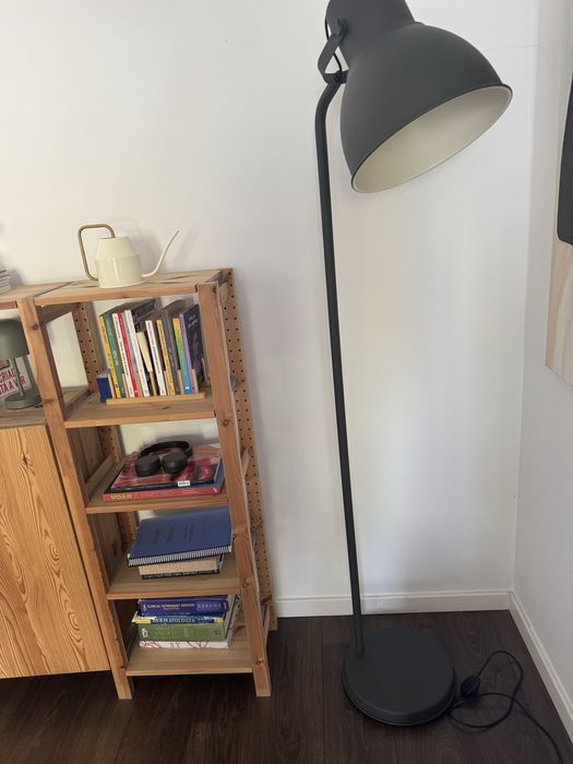 Candeeiro ferro cinza Ikea