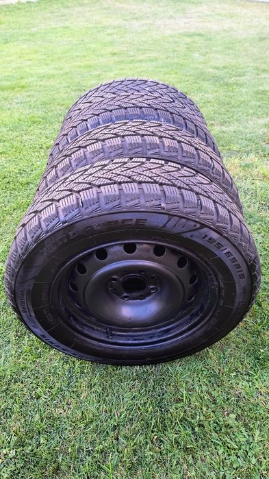 Opony zimowe z felgami peugeot 307, 308 -195 65 R15, 4x108