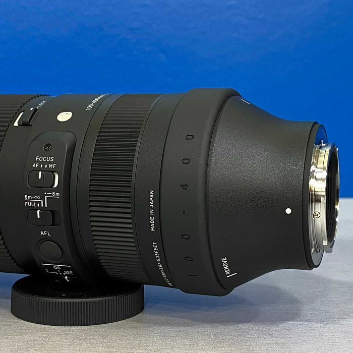 Sigma 100-400mm f/5-6.3 DG DN OS (Sony FE) - NOVA - 5 ANOS DE GARANTIA