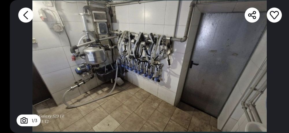 Dojarka przewodowa zbiornik 1000L z odzyskiem  ciepła