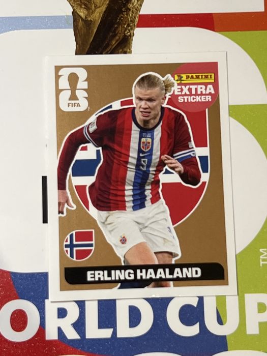 Extra Sticker Haaland Bronze