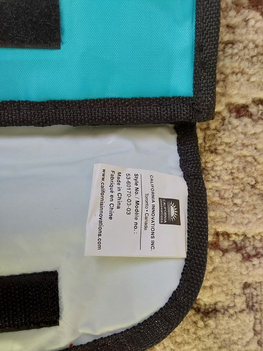 Torba termiczna niebieska. Made in California.  Nowa z metką 
Wysokość